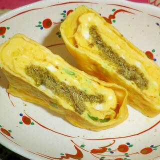 ミネラルたっぷり　とろろ昆布の厚焼き玉子